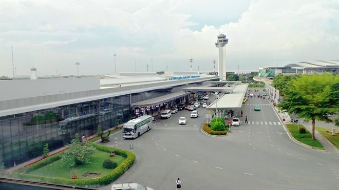 The Tan Son Nhat International Airport.
