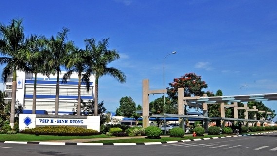 The Vietnam Singapore Industrial Park (VSIP) in Binh Duong
