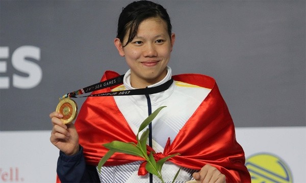 Anh Vien has won three gold medals so far in this year's SEA Games.
