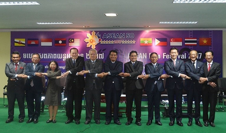 Delegates from the ASEAN member states’ embassies in Cambodia and leaders of Cambodia’s Ministry of Foreign Affairs and International Cooperation