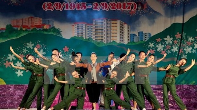 Performances celebrate National Day of Vietnam. (Credit: VNA)