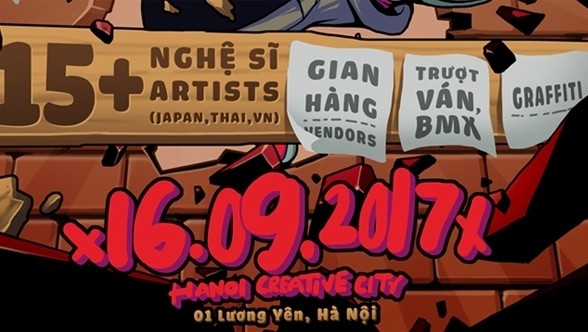 Music and Street Art Festival to rock Hanoi youth