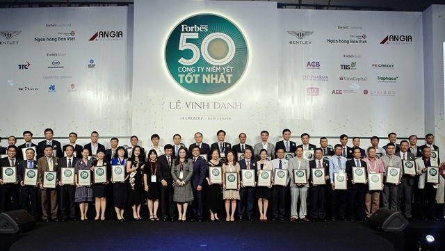Vietnam’s best 50 listed companies in 2017 announced on September 14.