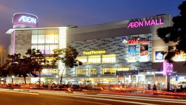 The impression of the Hai Phong AeonMall shopping centre.