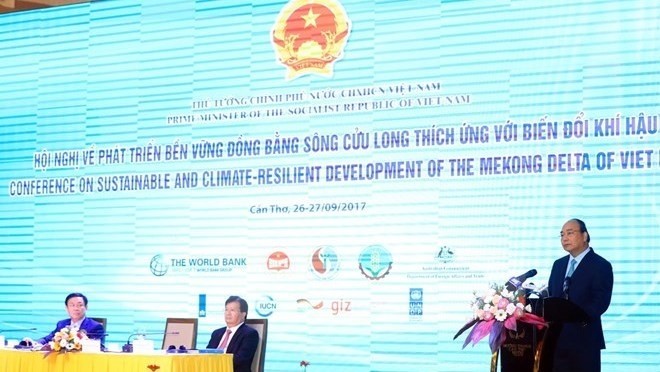 Prime Minister Nguyen Xuan Phuc concludes at the conference (Photo: VNA)