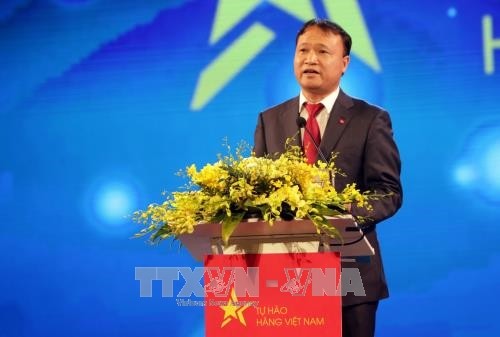 MoIT Deputy Minister Do Thang Hai speaks at the closing ceremony. (Photo: VNA)
