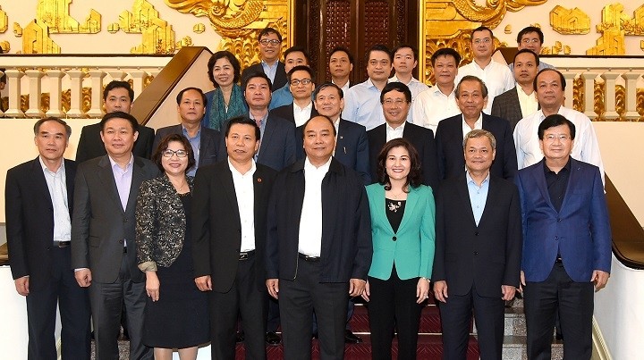 Prime Minister Nguyen Xuan Phuc and Bac Ninh leaders