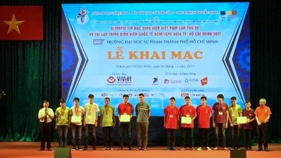 The 26th Vietnamese IT Olympiad and the ACM International Collegiate Programming Contest for the Asian region kick off in HCM City on December 6. (Credit: VNA)