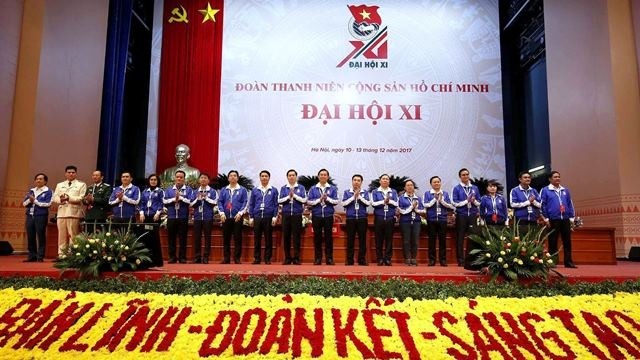 The first session of the HCMCYU 11th National Congress kicks off in Hanoi on December 10. (Credit: VGP)