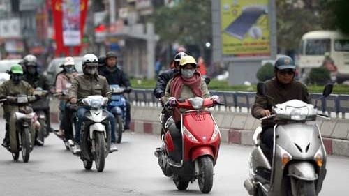 North Vietnam welcomes new cold spell