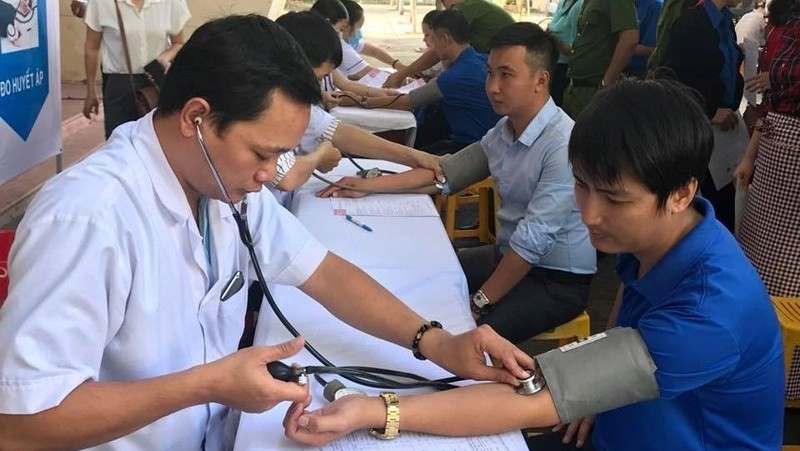 The organising board collected 450 units of blood. (Photo: plo.vn)