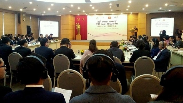 Vietnam-Japan Economic Dialogue 2018 opens in Hanoi on March 12. (Photo: VOV)