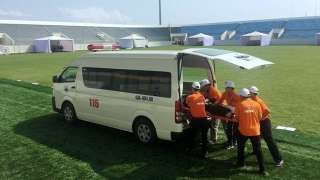 Ten emergency medical teams were involved in the second regional collaboration drill in Da Nang city.