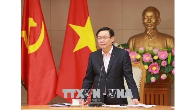 Deputy PM Hue speaks at the meeting. (Photo: VNA)