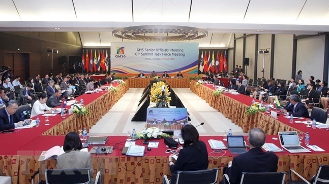 At the GMS Senior Officials' Meeting in Hanoi on March 29.