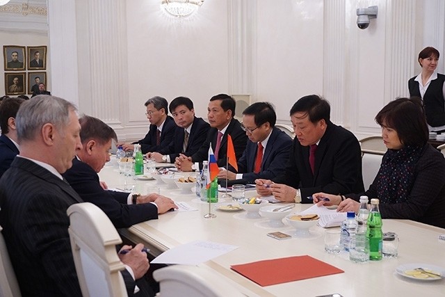 At the working session between the Supreme People’s Court of Vietnam and the Supreme Court of the Russian Federation
