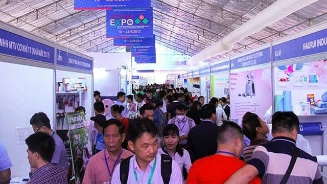 At the Vietnam Expo 2017