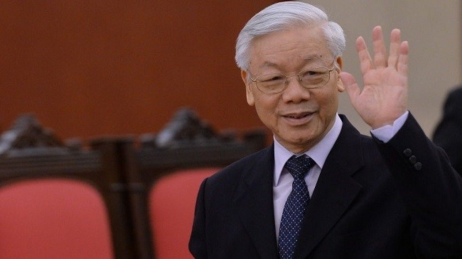 Vietnamese Party General Secretary Nguyen Phu Trong 