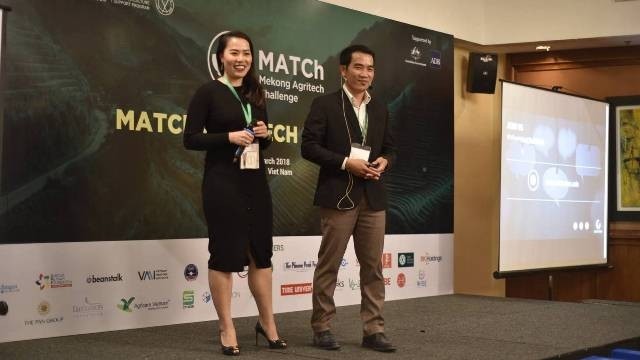 The first prize of the 2018 MATCh Agritech Challenge went to CricketOne from Vietnam who presented their sustainable and affordable protein product made from crickets. (Photo: MATCh)