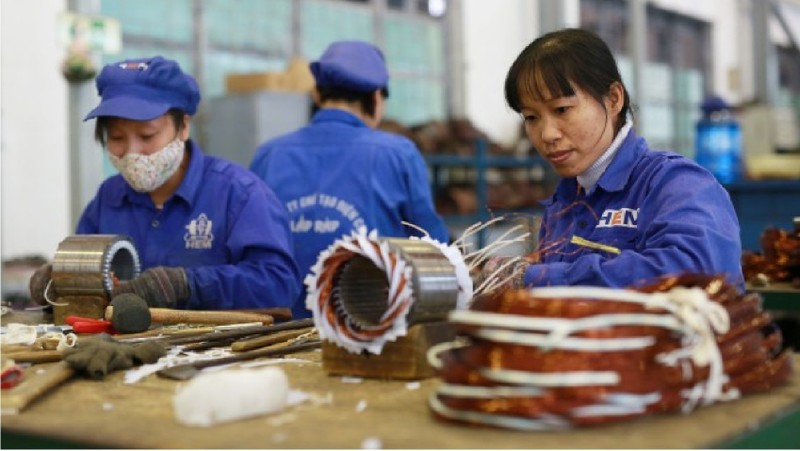 The number of new jobs created by newly registered enterprises has tended to reduce (illustrative image)