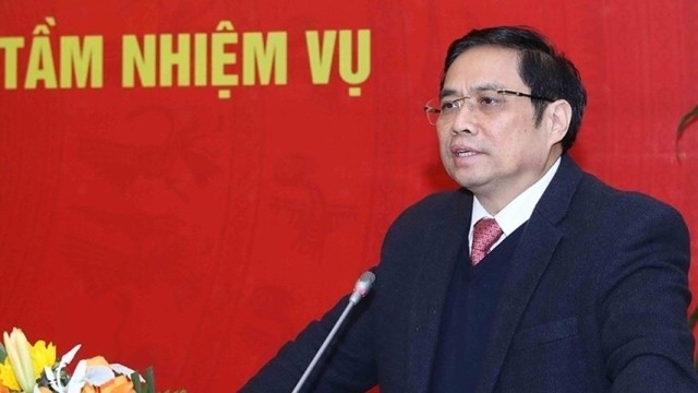 Politburo member and Head of the Party Central Committee’s Organisation Commission Pham Minh Chinh. (Photo: VNA)