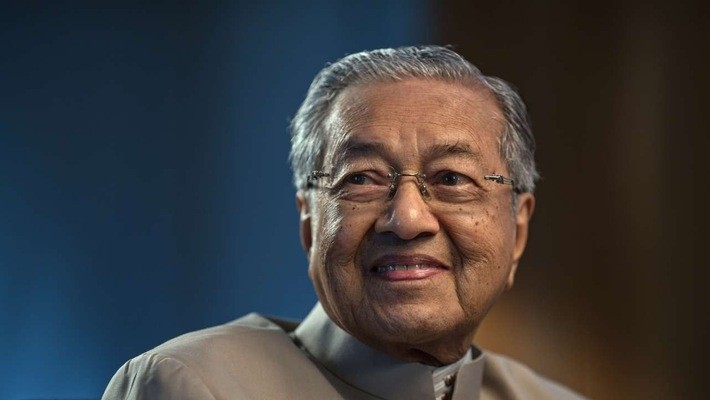 Mahathir, 92, sworn in as Malaysia's seventh prime minister on May 10.