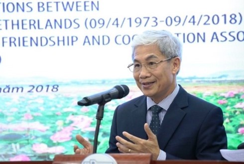 Prof. Dao Xuan Hoc, President of the Vietnam-Netherlands Friendship and Cooperation Association