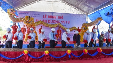 At the launching ceremony (Photo: baobariavungtau.com.vn)