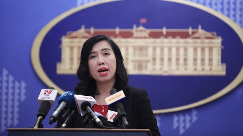 Spokesperson of the Foreign Ministry Le Thi Thu Hang (Photo: MOFA)