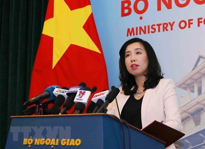 Foreign Ministry Spokesperson Le Thi Thu Hang (Photo: VNA)