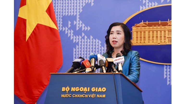 Foreign Ministry Spokeswoman Le Thi Thu Hang (Photo: MoFA)