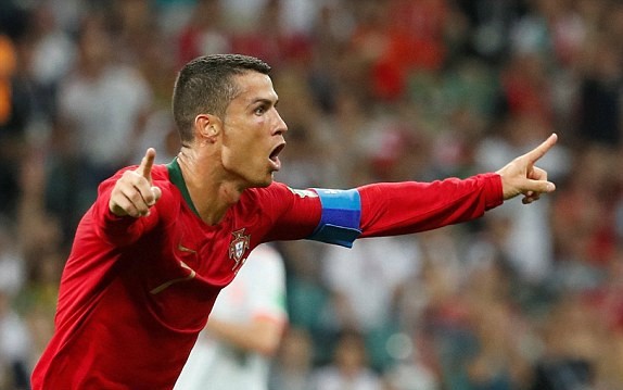 CR7 scores the first hattrick of the 2018 World Cup. (Photo: Reuters)