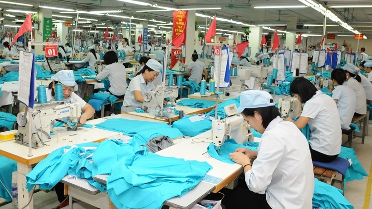 Garment is one of Vietnam's main exports to the Republic of Korea.
