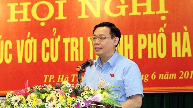 Politburo member and Deputy Prime Minister, Vuong Dinh Hue (Photo:VGP)