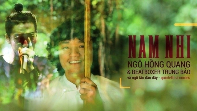 The music night will star acclaimed musician Ngo Hong Quang (R) and beatboxer Trung Bao