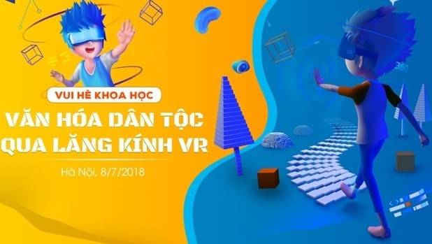 The children will be invited to explore the indigenous culture of 54 ethnic groups in Vietnam through the lenses of virtual reality glasses.