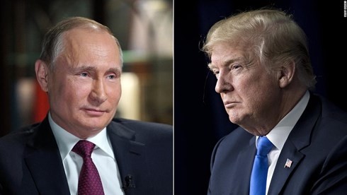 Russian President Vladimir Putin and US President Donald Trump. (Photo: CNN)