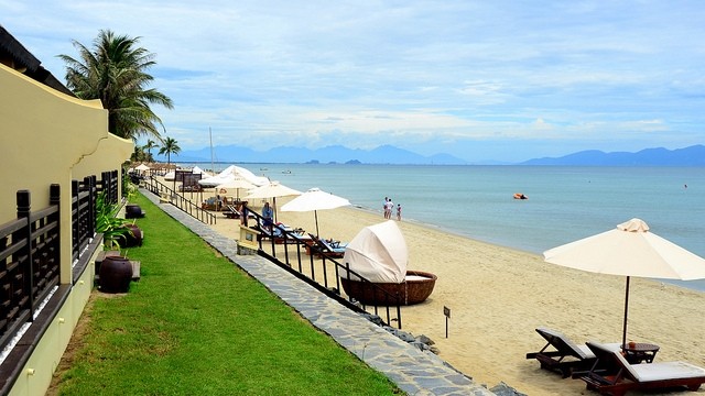 Cua Dai Beach in Hoi An.