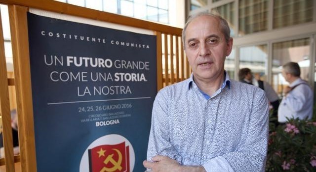General Secretary of the Italian Communist Party Mauro Alboresi 