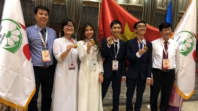 The Vietnamese team