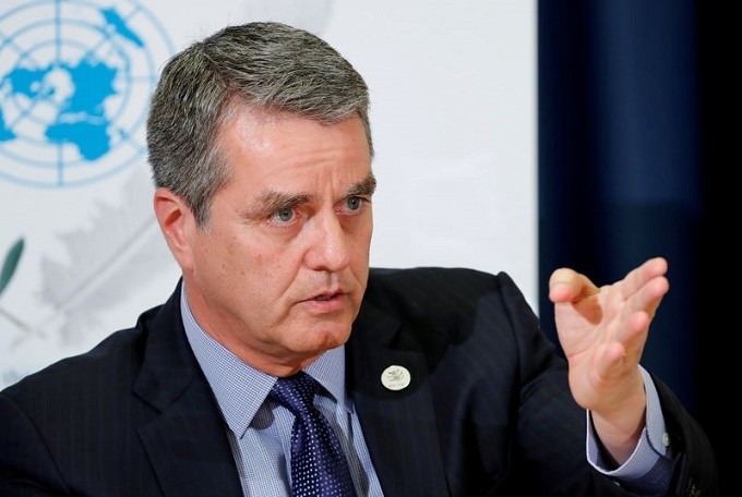 Director-General of the WTO, Roberto Azevedo, warns that the serious consequences of retaliatory tariffs between the world’s leading economies will occur in the future and harm the global economy. (Photo: Reuters)