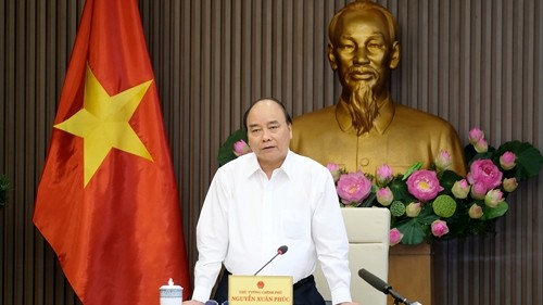 PM Nguyen Xuan Phuc chairs a meeting on Vietnam’s maritime strategy. (Image: VGP)