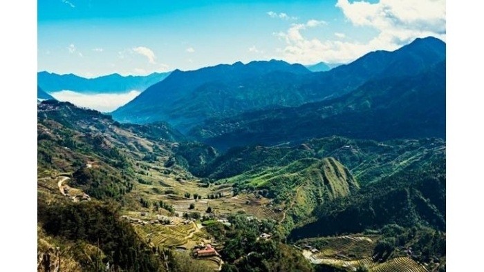 Fansipan landscape is a stunning natural painting in early September.
