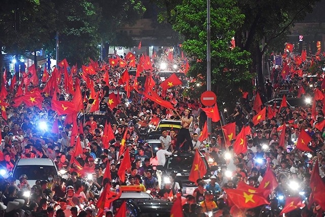 The emotional triumph over Syria brings endless joy to millions of Vietnamese football lovers. 