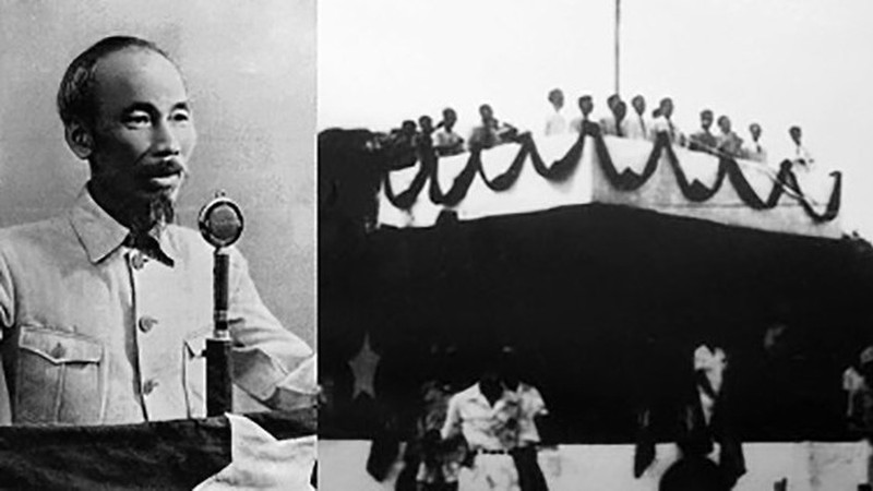 President Ho Chi Minh proclaimed the independence of Vietnam on September 2, 1945 at Ba Dinh Square.