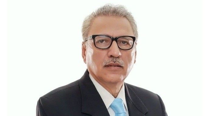 The President of Pakistan, Dr Arifur Rehman Alvi.