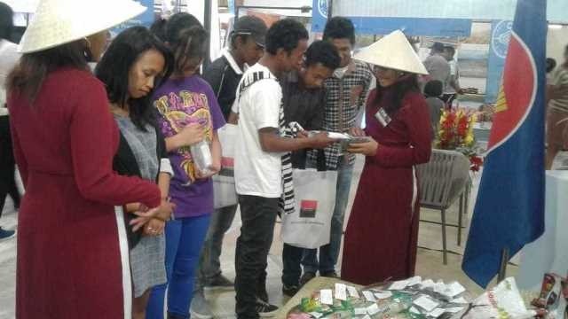 Vietnamese products welcomed at fairs in Mozambique and Madagascar (Photo: Vietnamese Embassy in Mozambique) 