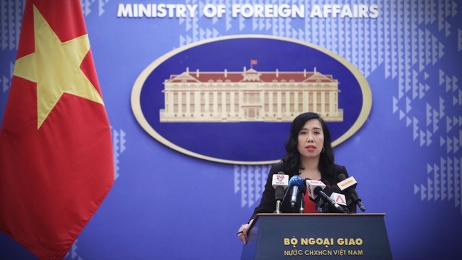 Foreign Ministry’s spokeswoman Le Thi Thu Hang 