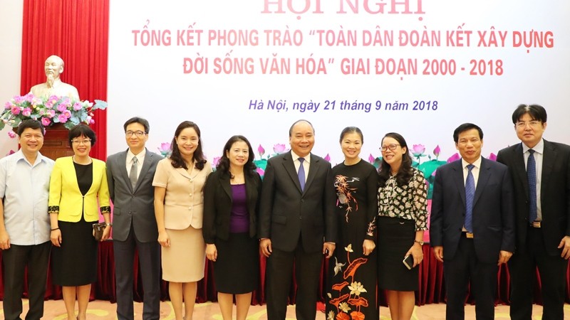 PM Nguyen Xuan Phuc and delegates at the conference (Photo: Tran Hai)