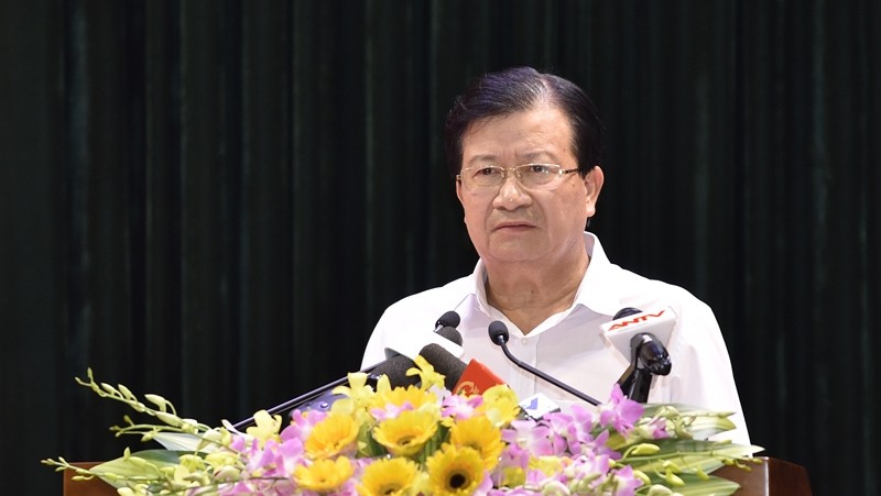 Deputy Prime Minister Trinh Dinh Dung